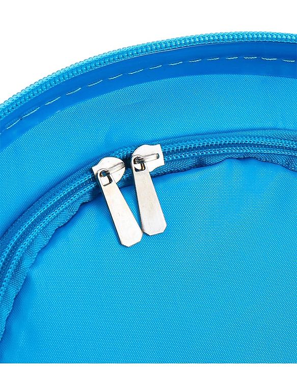 Babyhug Trolley Bag Tiger Print Blue -16 Inches