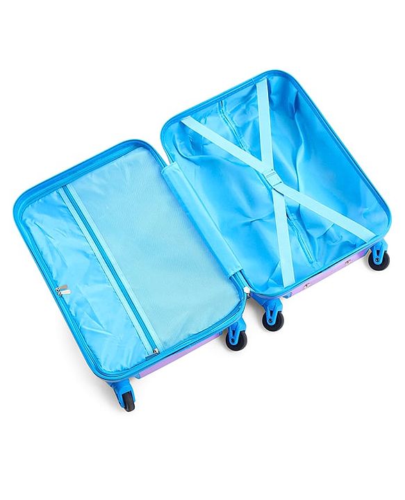 Babyhug Trolley Bag Space Theme Print Pack of 2 Purple -18 & 20 Inches