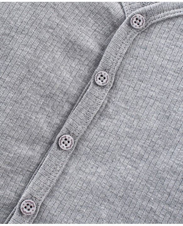 Babyhug Full Length  Thermal Bottom Wear Solid - Light Grey
