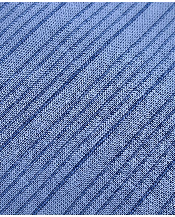 Babyhug Full Length Solid Colour Thermal Pant - Blue