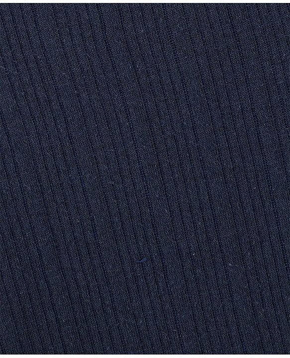Babyhug Pull Over Sleeveless Thermal Vest Solid Colour - Navy Blue