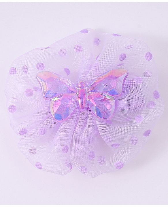 Babyhug Hair Pins & Clips with Butterfly Applique Pack of 3 - Purple