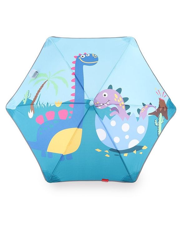 Babyhug Umbrella With Space Themed Print - Dark Blue