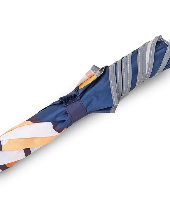 Babyhug Umbrella With Cat Print - Multicolor