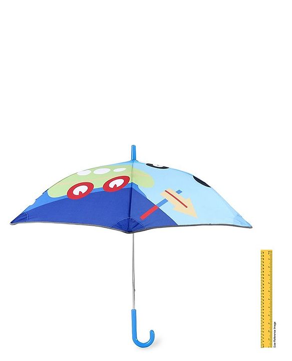 Babyhug  Umbrella With Cars Print - Multicolor