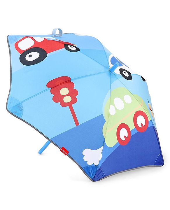 Babyhug  Umbrella With Cars Print - Multicolor