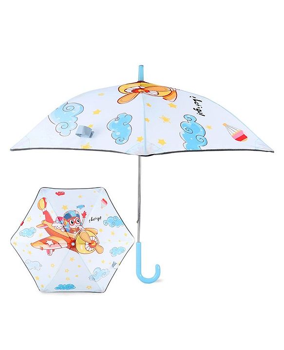 Babyhug  Umbrella With Digital Cartoon Print - Multicolor