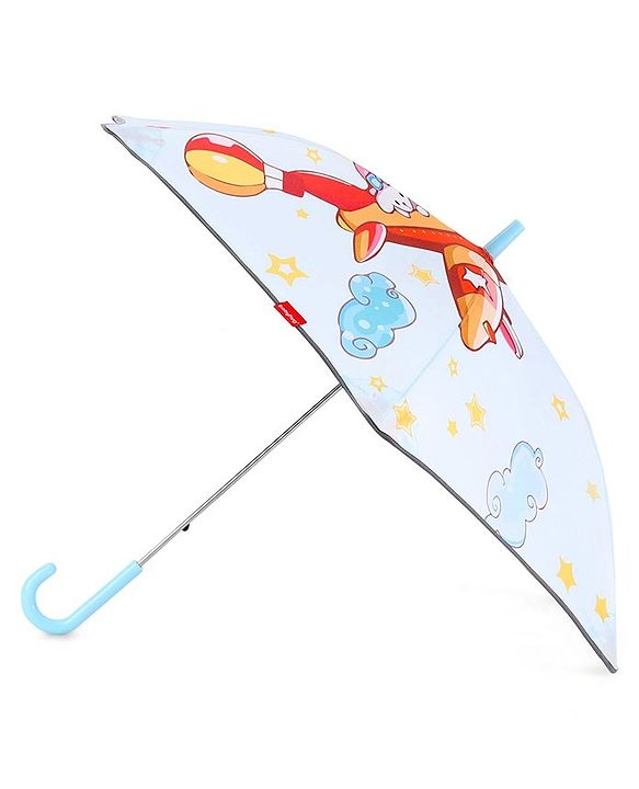 Babyhug  Umbrella With Digital Cartoon Print - Multicolor