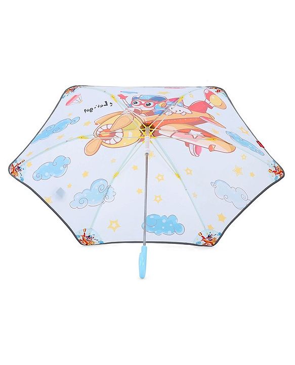 Babyhug  Umbrella With Digital Cartoon Print - Multicolor
