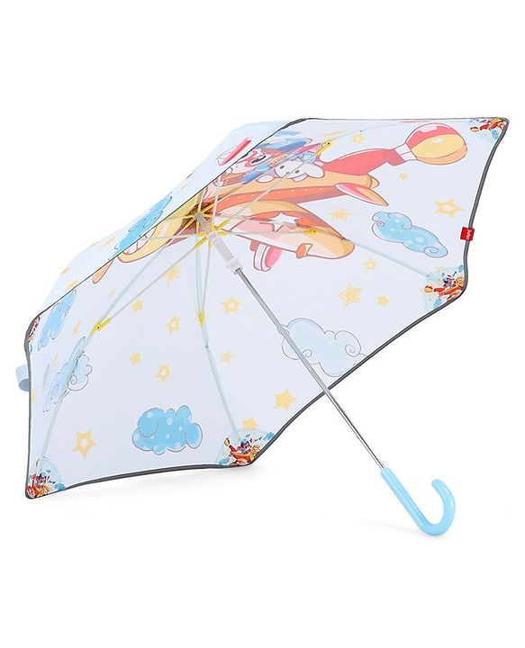 Babyhug  Umbrella With Digital Cartoon Print - Multicolor