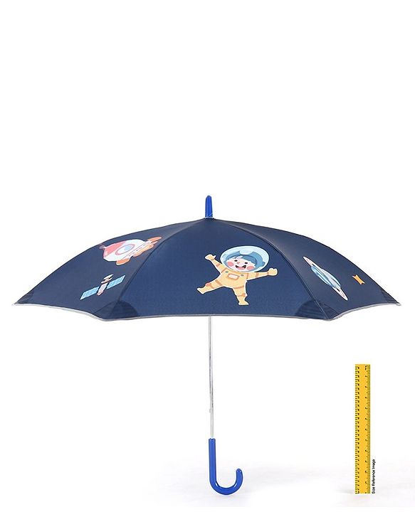 Babyhug  Umbrella With Dino Print - Blue