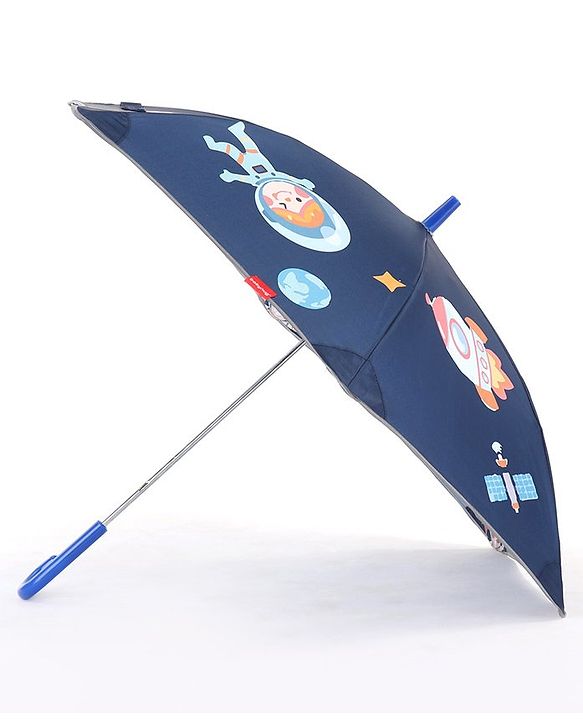 Babyhug  Umbrella With Dino Print - Blue