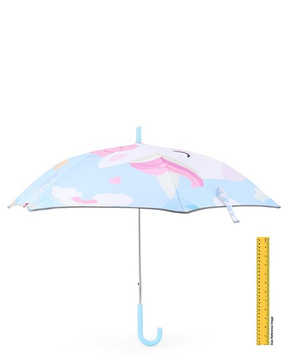 Babyhug  Umbrella With Unicorn Print - Multicolor