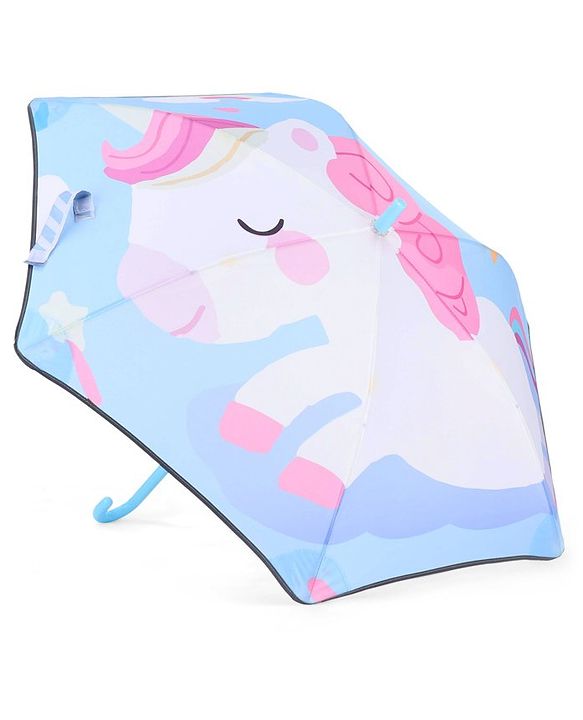 Babyhug  Umbrella With Unicorn Print - Multicolor