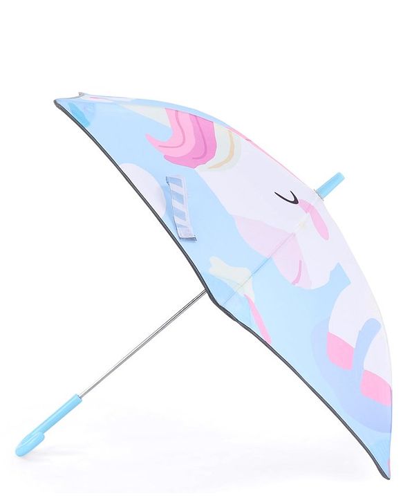 Babyhug  Umbrella With Unicorn Print - Multicolor