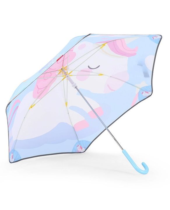Babyhug  Umbrella With Unicorn Print - Multicolor