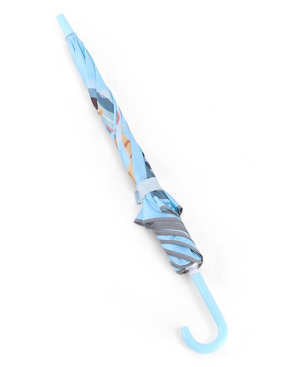 Babyhug Umbrella With Space Themed Print  - Blue