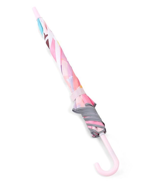 Babyhug  Umbrella With Unicorn Print - Pink