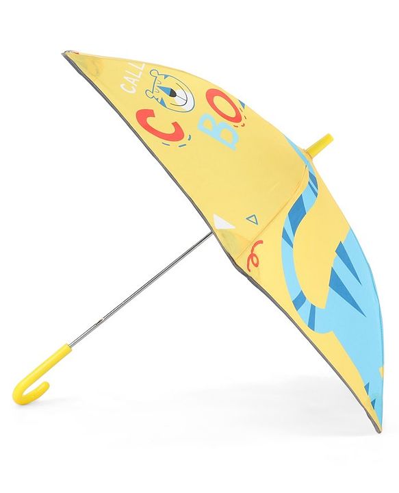 Babyhug  Umbrella With Cat Print - Multicolor