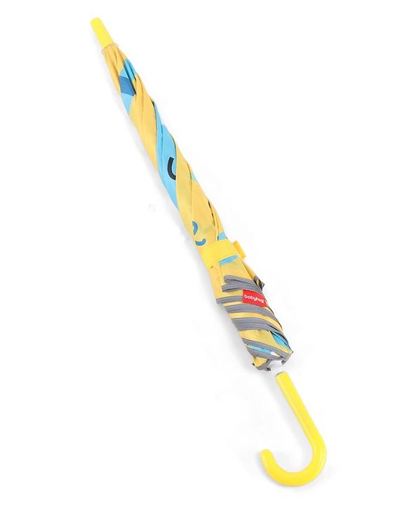 Babyhug  Umbrella With Cat Print - Multicolor