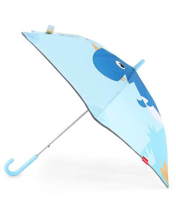 Babyhug Umbrella With Dino Print - Blue