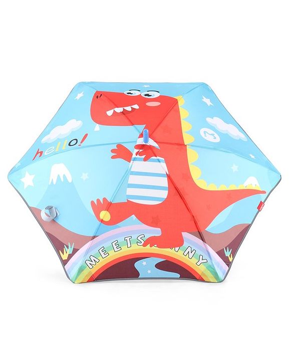 Babyhug  Umbrella  Dino Print - Multicolor