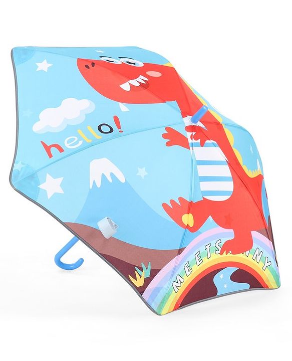 Babyhug  Umbrella  Dino Print - Multicolor