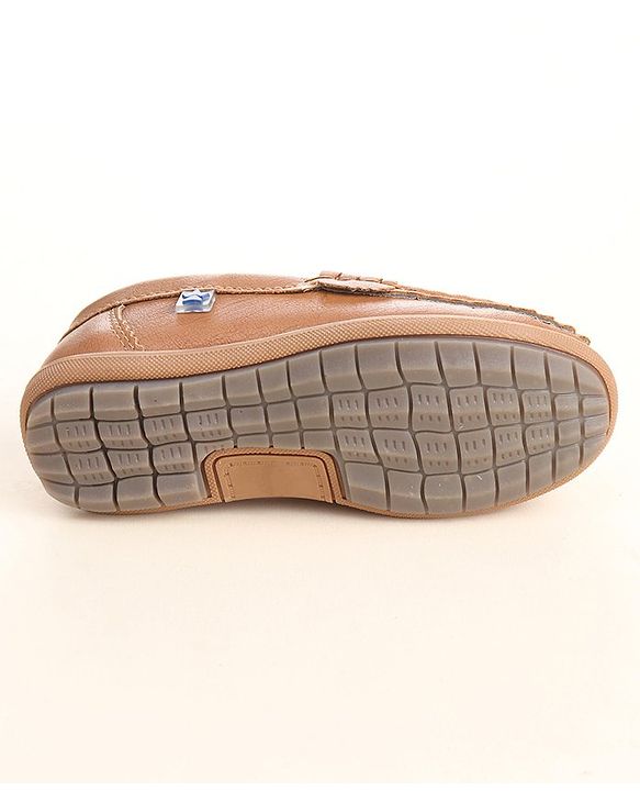 Cute Walk by Babyhug Loafer Shoes - Brown