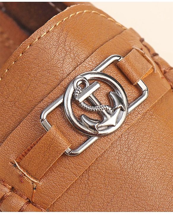 Cute Walk by Babyhug Loafer Shoes - Brown