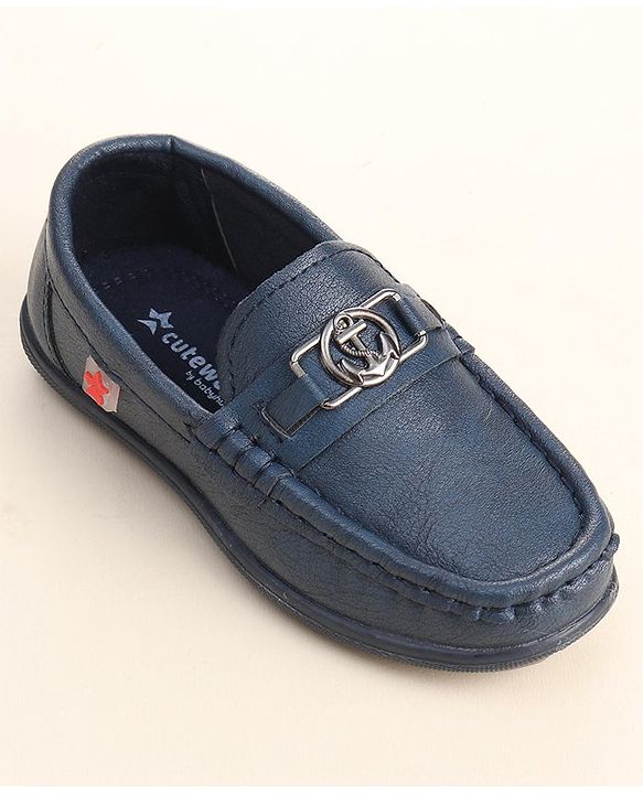 Cute Walk by Babyhug Loafer Shoes - Brown