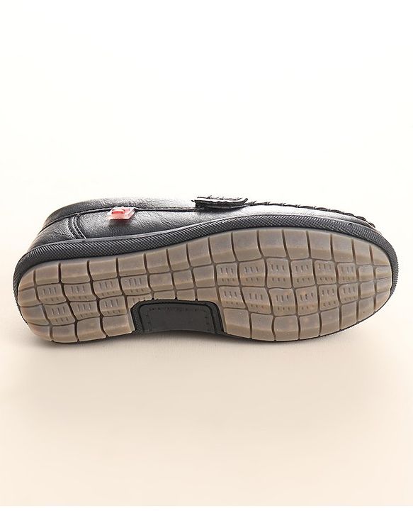 Cute Walk by Babyhug Formal Shoes - Black