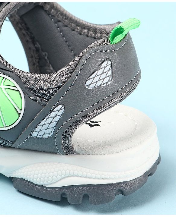 Cute Walk by Babyhug Sandals Male Grey 28