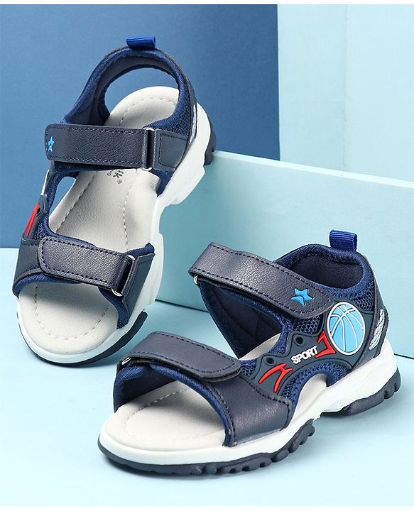 Cute Walk by Babyhug Sandals Male Grey 29