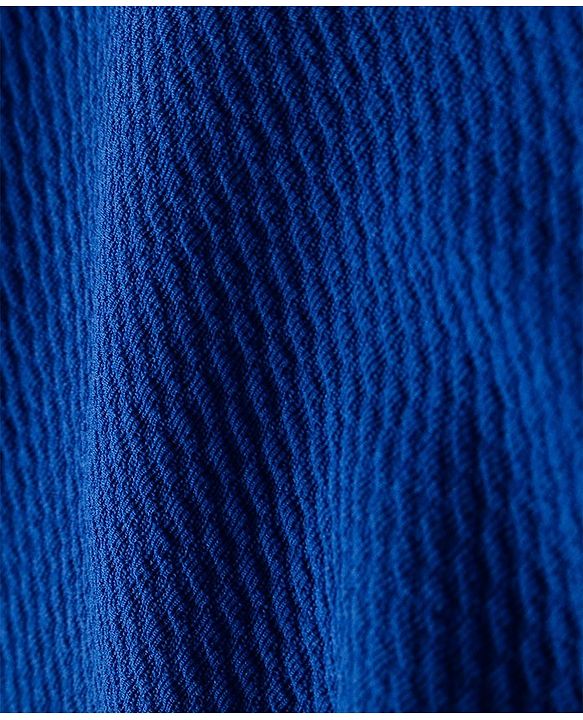 Pine Kids Cotton Flutter Sleeves Solid Top - Blue