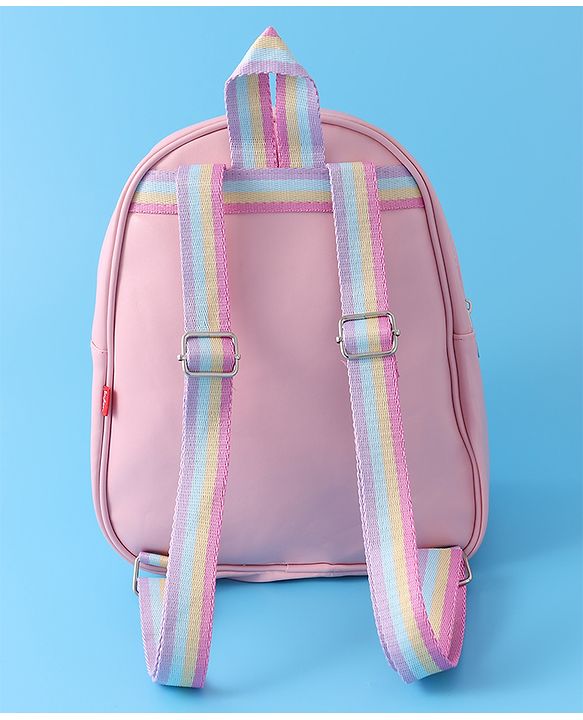 Babyhug Sequin Detailed Fashion Backpacks Free Size - Purple