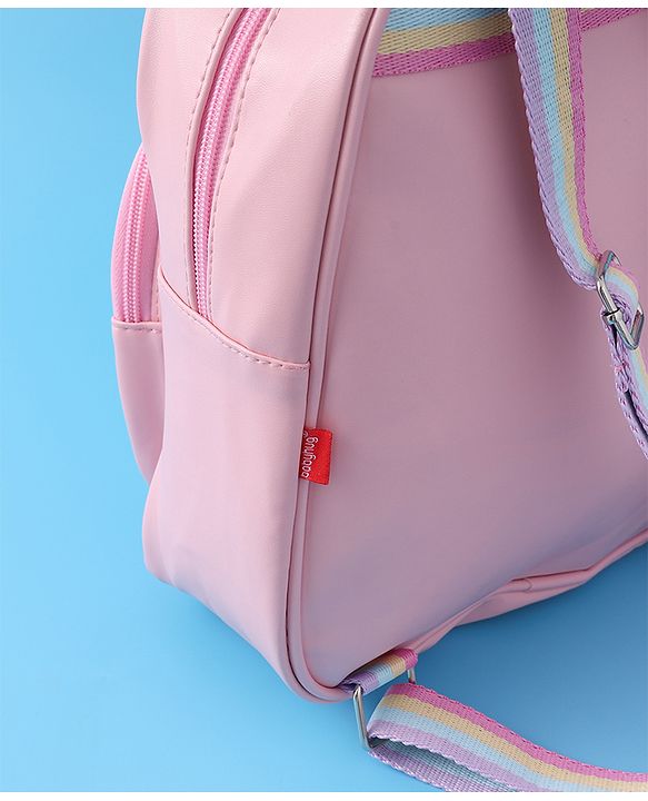 Babyhug Sequin Detailed Fashion Backpacks Free Size - Purple