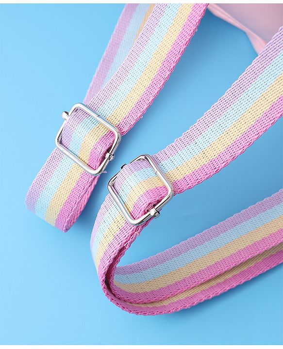Babyhug Sequin Detailed Fashion Backpacks Free Size - Purple