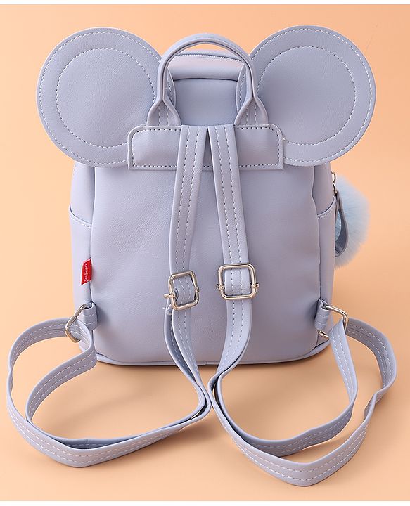 Babyhug Bow Applique Fashion Backpack - Black