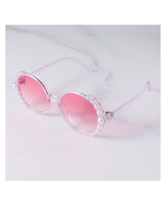 Pine Kids Pearl Sunglasses Free Size - Pink