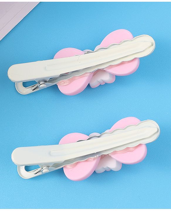 Babyhug Hair Pins And Clips Purple - Multicolor