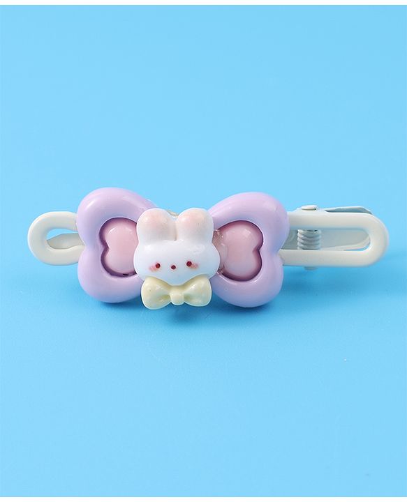 Babyhug Hair Pins And Clips Purple - Multicolor