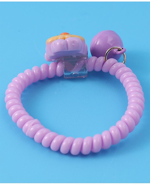 Babyhug Free Size Rubber Bands & Scrunchies Sets with Applique Pack of 5 - Multicolor