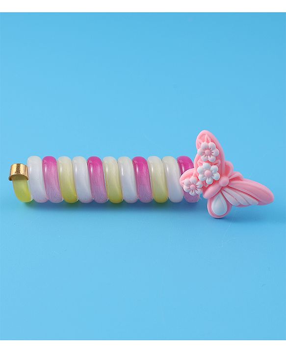Babyhug Free Size Rubber Bands Sets with Applique Pack of 2 - Multicolor
