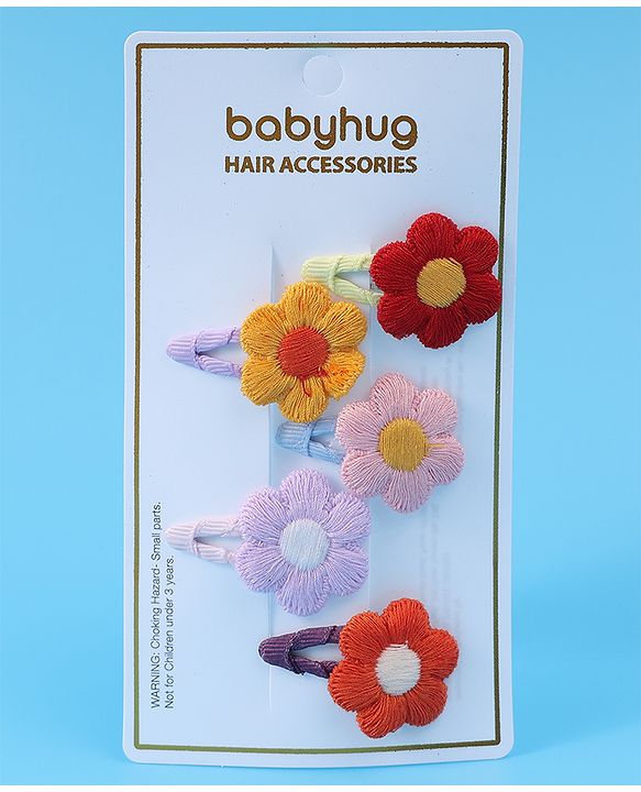 Babyhug Snap Clips - Multicolor