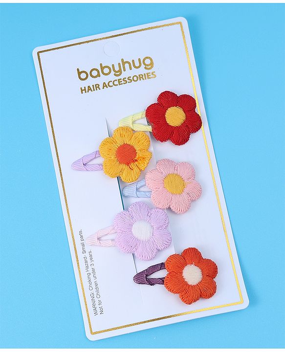 Babyhug Snap Clips - Multicolor