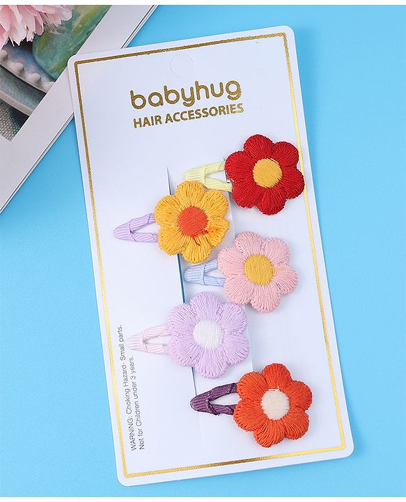 Babyhug Snap Clips - Multicolor