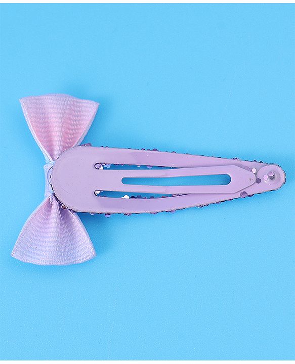 Babyhug Hair Accessories Combo Set with Bow Applique Free Size - Multicolor