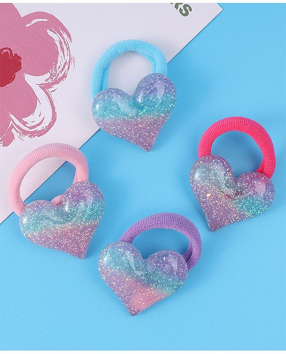 Pine Kids Rubber Bands & Scrunchies Sets  Free Size - Multi Color