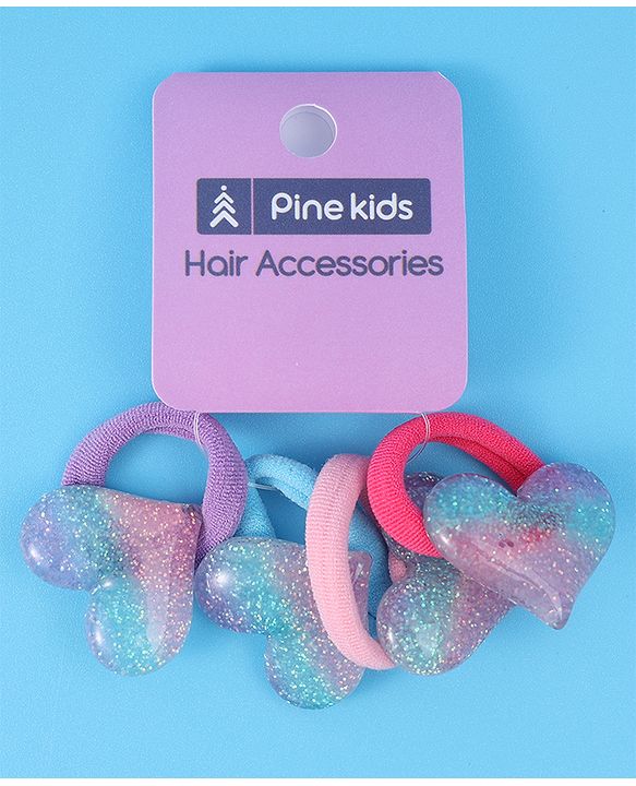 Pine Kids Rubber Bands & Scrunchies Sets  Free Size - Multi Color