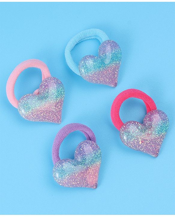 Pine Kids Rubber Bands & Scrunchies Sets  Free Size - Multi Color